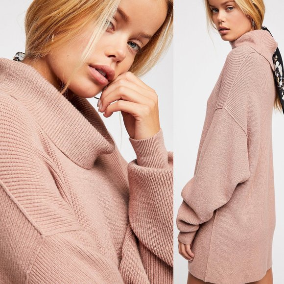 Free People Sweaters - Free People Softly Structured Tunic Sweater $148